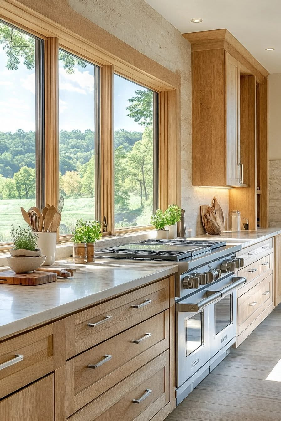 29 Contemporary Kitchens That Redefine Modern Cooking Spaces 29 | Large ... intended for Oven Design