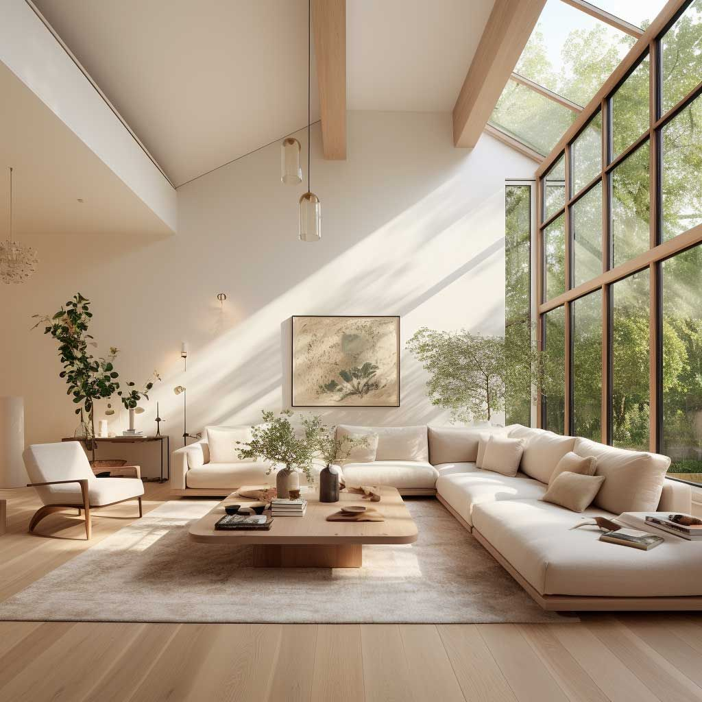 7 Elements Of A Perfect Warm Minimalist Living Room Design | Minimalist ... inside Brick Wall Design