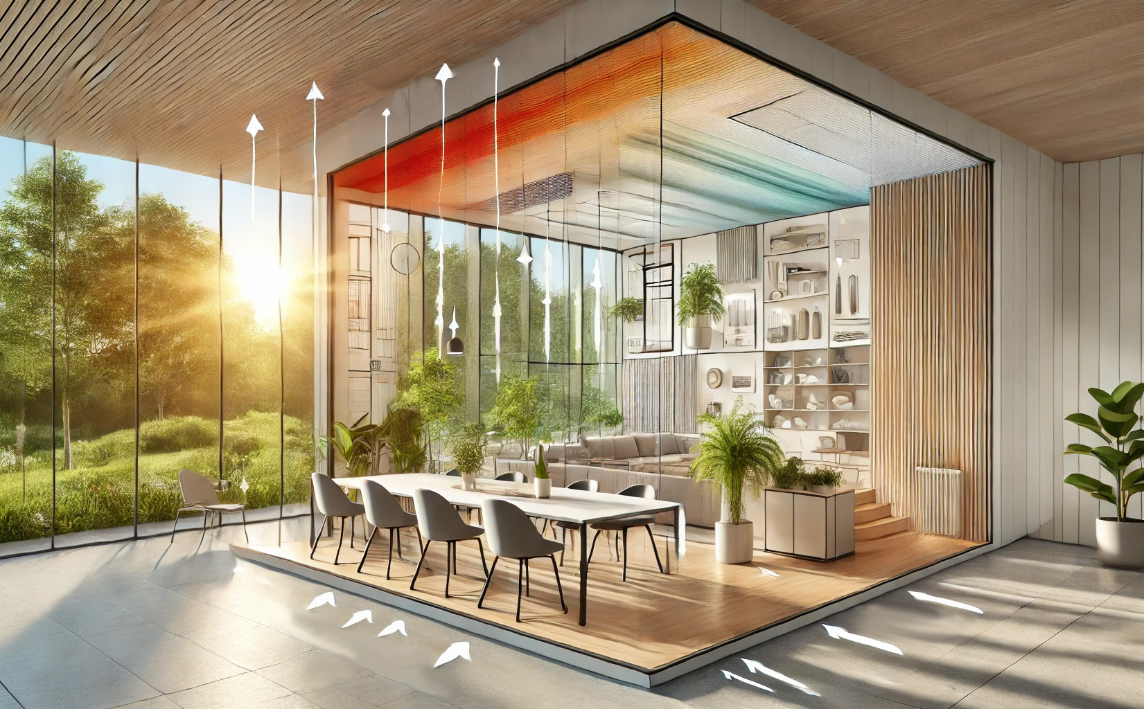 All About Healthier Spaces, Vocs And Gaia - Commercial Flooring In ... with Creating Healthier Indoor Environments by Predicting How Natural Light Behaves