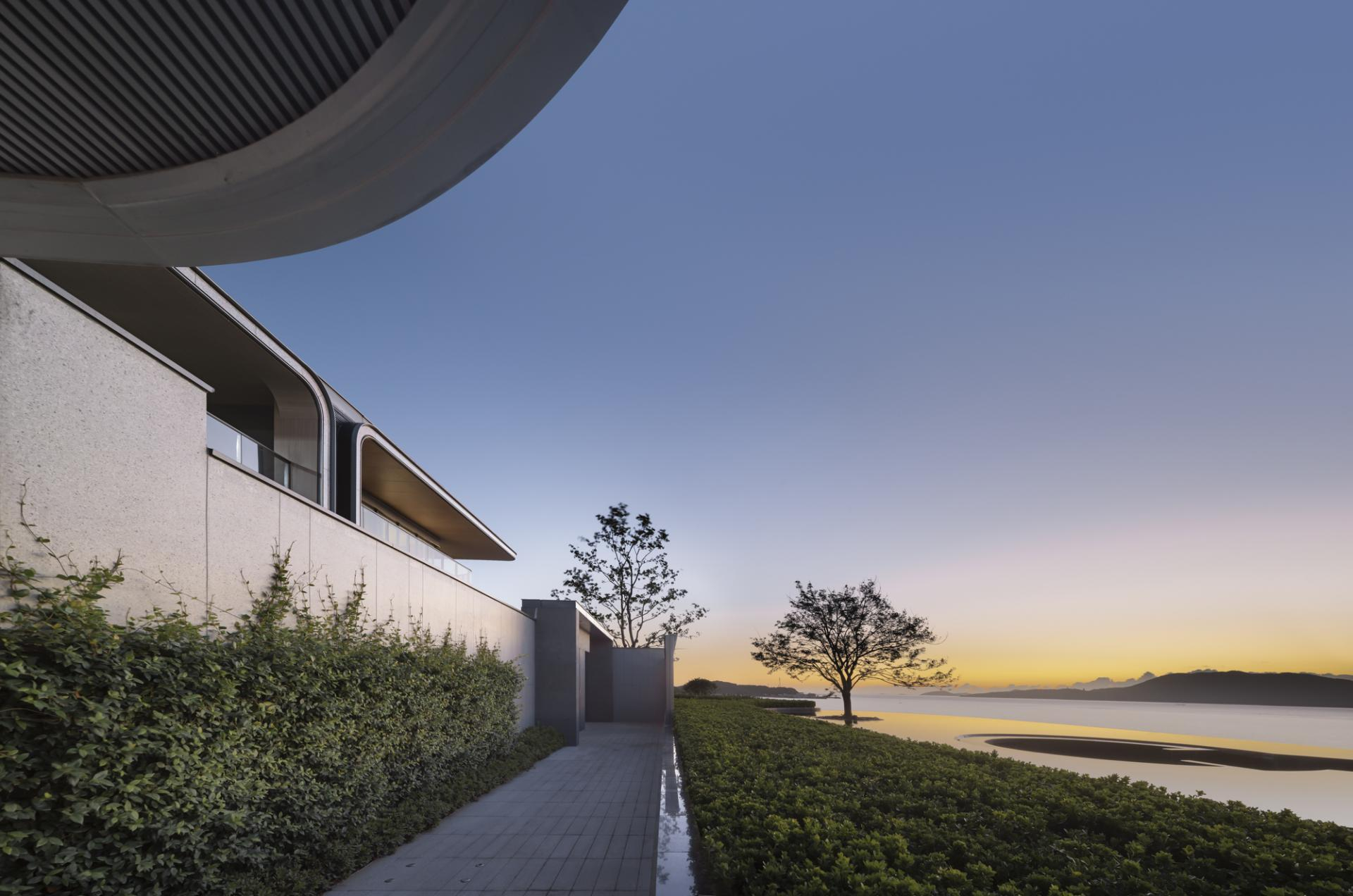 Commercial Building - Putuo Experience Pavilion Of Tide Sound pertaining to Oceanfront Home Design