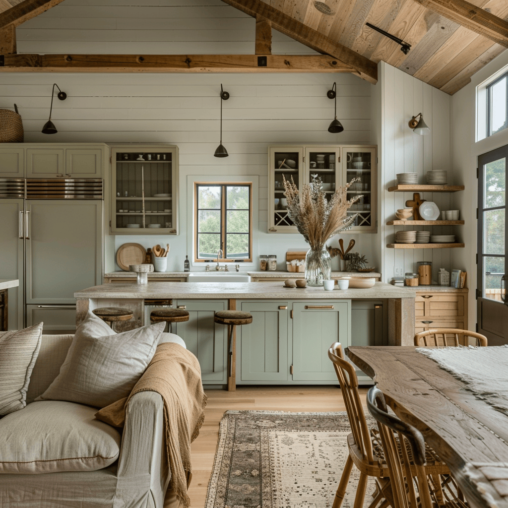 Blending Modern Comfort with Rustic Charm Inside Today’s Most Welcoming Cottage Kitchens