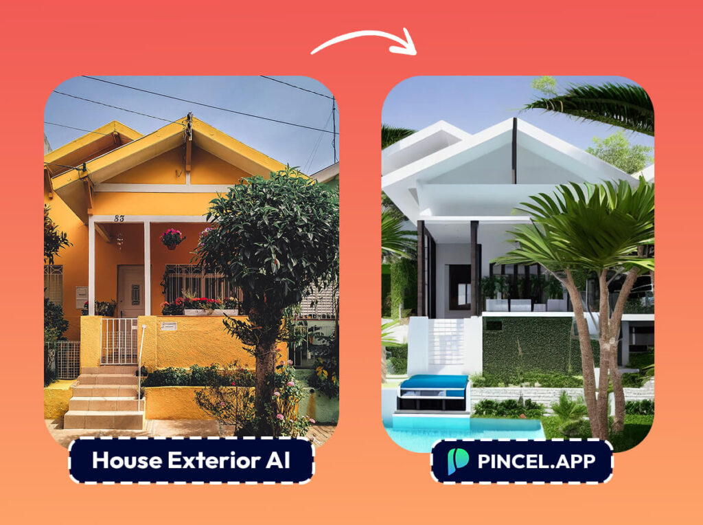 Exterior Home Design Virtual Makeover Easy 3D Home Design Software within Transforming Your Home Exterior with Clever Vertical House Number Displays