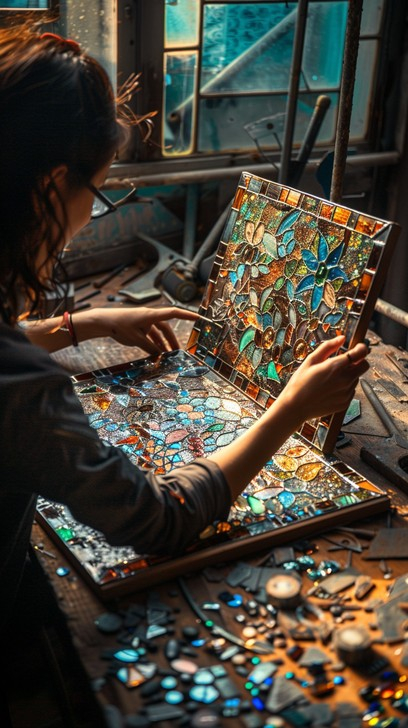 Free Crafting Stained Glass Image - Artisan, Glass, Crafting | Download ... with regard to Candle Bulb Design