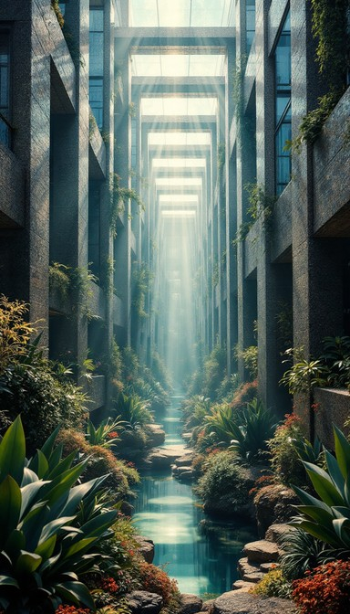 Free Vertical Garden Paradise Image - Corridor, Sunbeams, Reflection ... regarding Shade Design