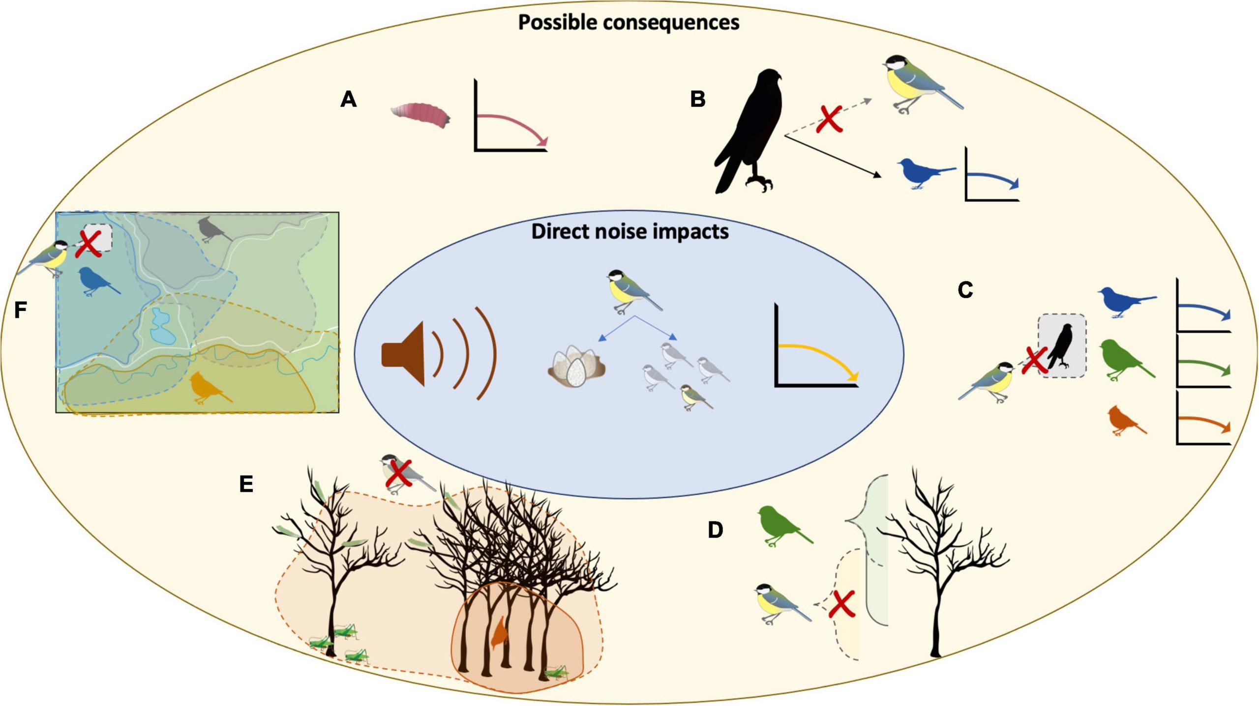 Frontiers | How Chronic Anthropogenic Noise Can Affect Wildlife Communities in Acoustic Home Design