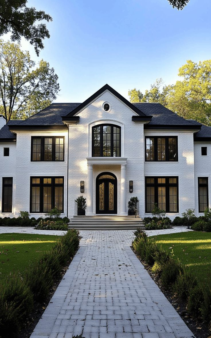 Ideas For Home Exteriors: Transform Your Curb Appeal In 2025 | House ... for Transforming Your Home Exterior with Clever Vertical House Number Displays
