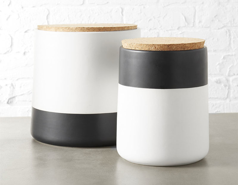 Keep Your Food And Decor Fresh With These 13 Modern Jars And Canisters ... with regard to Kitchen Jar Design