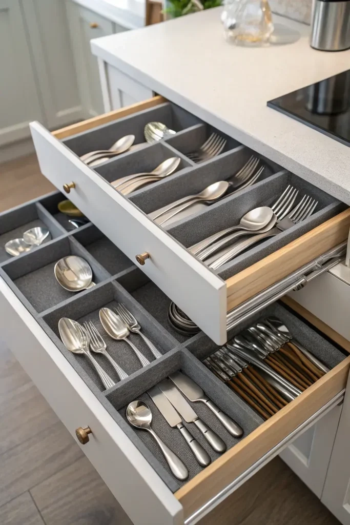 How thoughtful kitchen drawer design takes the physical strain out of preparing family meals