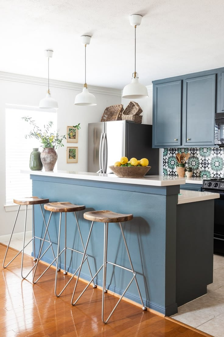 Kitchen Ideas Two Tier Peninsula intended for Kitchen Peninsula Design