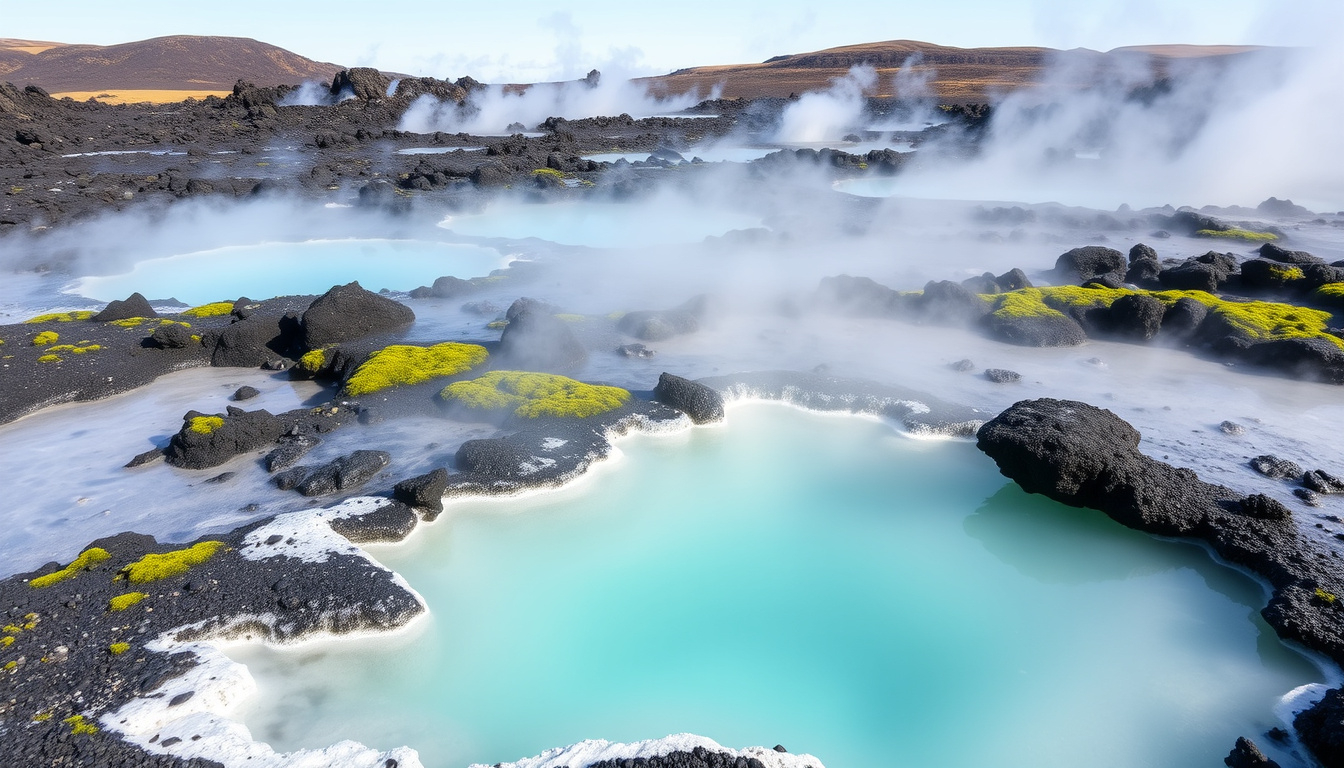 Natural Geothermal Pools Iceland: Best, Map, Reykjavik - Ireland Echo with What we learn from global resorts wrapping serene wellness spaces around geothermal pools