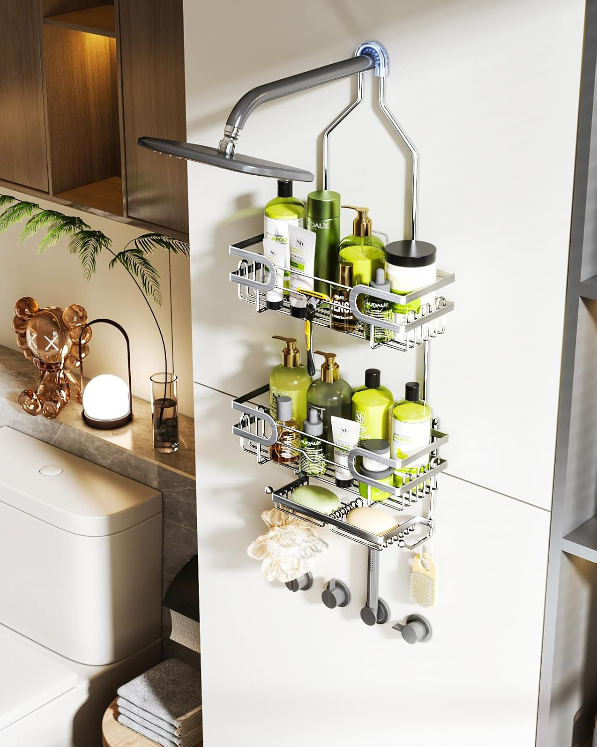 Balancing Aesthetics and Drainage in Everyday Shower Caddy Design