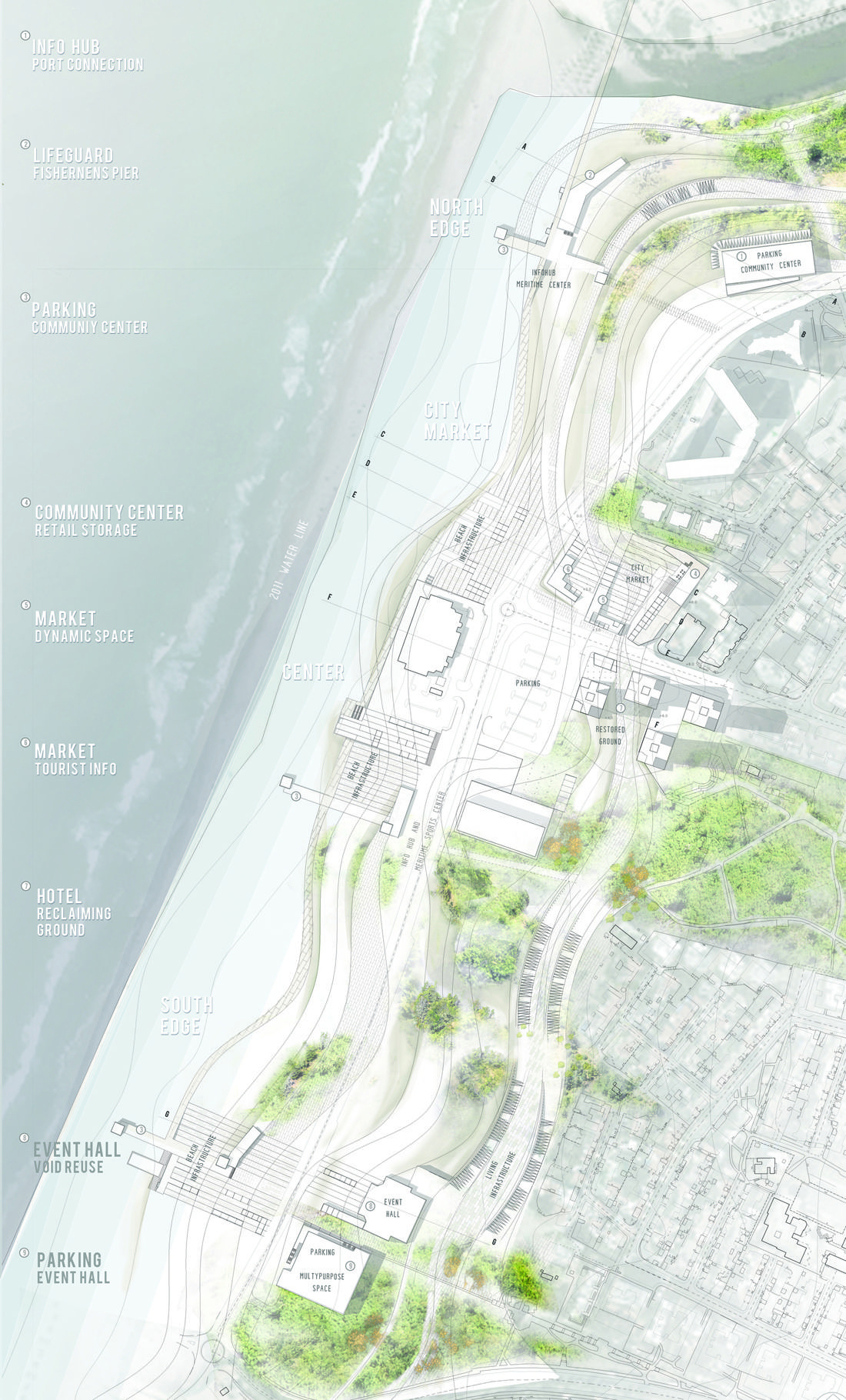 Sea Change – S//A | Landscape Architecture Design, Site Plan, Diagram ... regarding Oceanfront Home Design