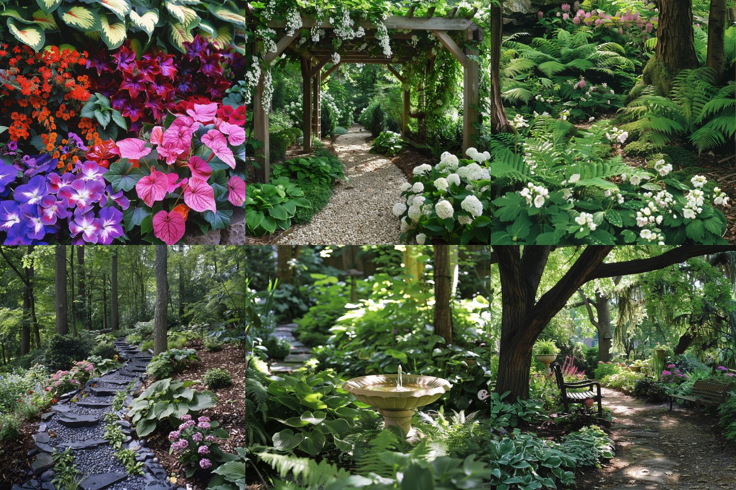 Turning Dark Corridors into Lush Havens With Thoughtful Shade Garden Design