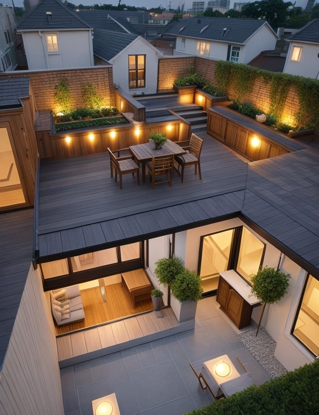 Top 10 Secret Small Rooftop Ideas - Homezillo for Rooftop Deck