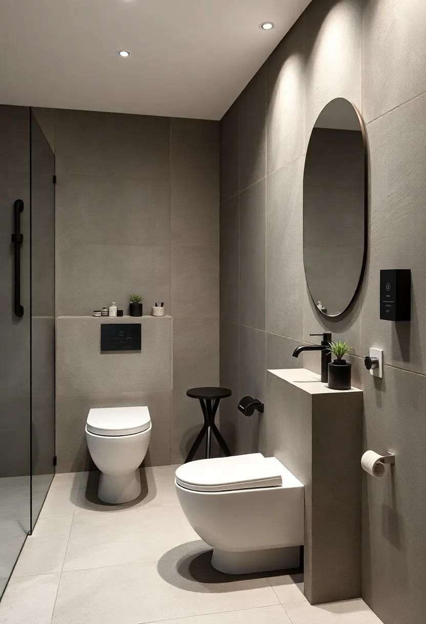Transforming Spaces: Embracing Concrete Accents In Industrial Bathroom ... regarding Why Industrial Designers Are Embracing Concrete Look Tiles for Modern Spaces in 2026