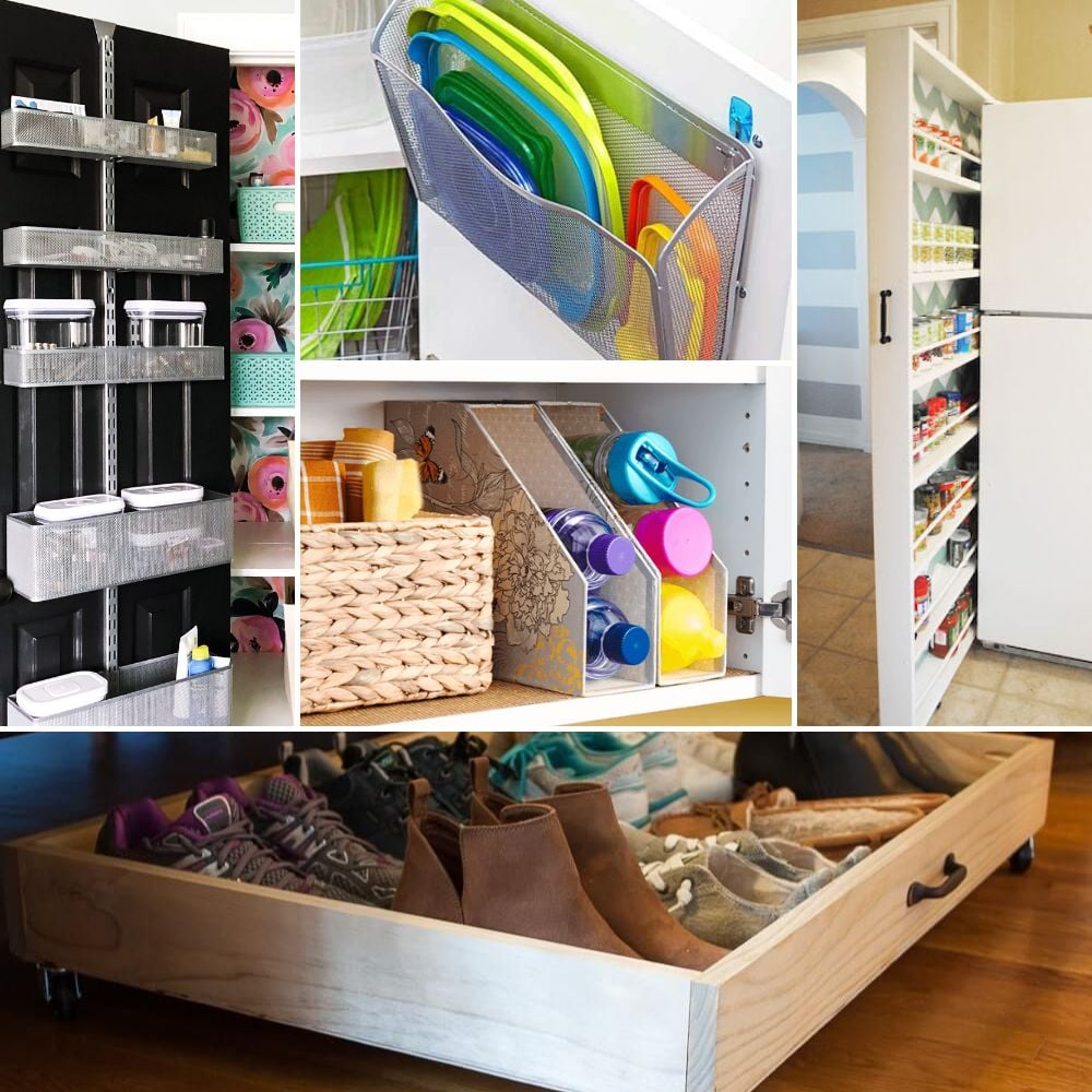 Wooden Storage Ideas For Small Spaces inside Creative storage solutions that make three story homes work for daily routines