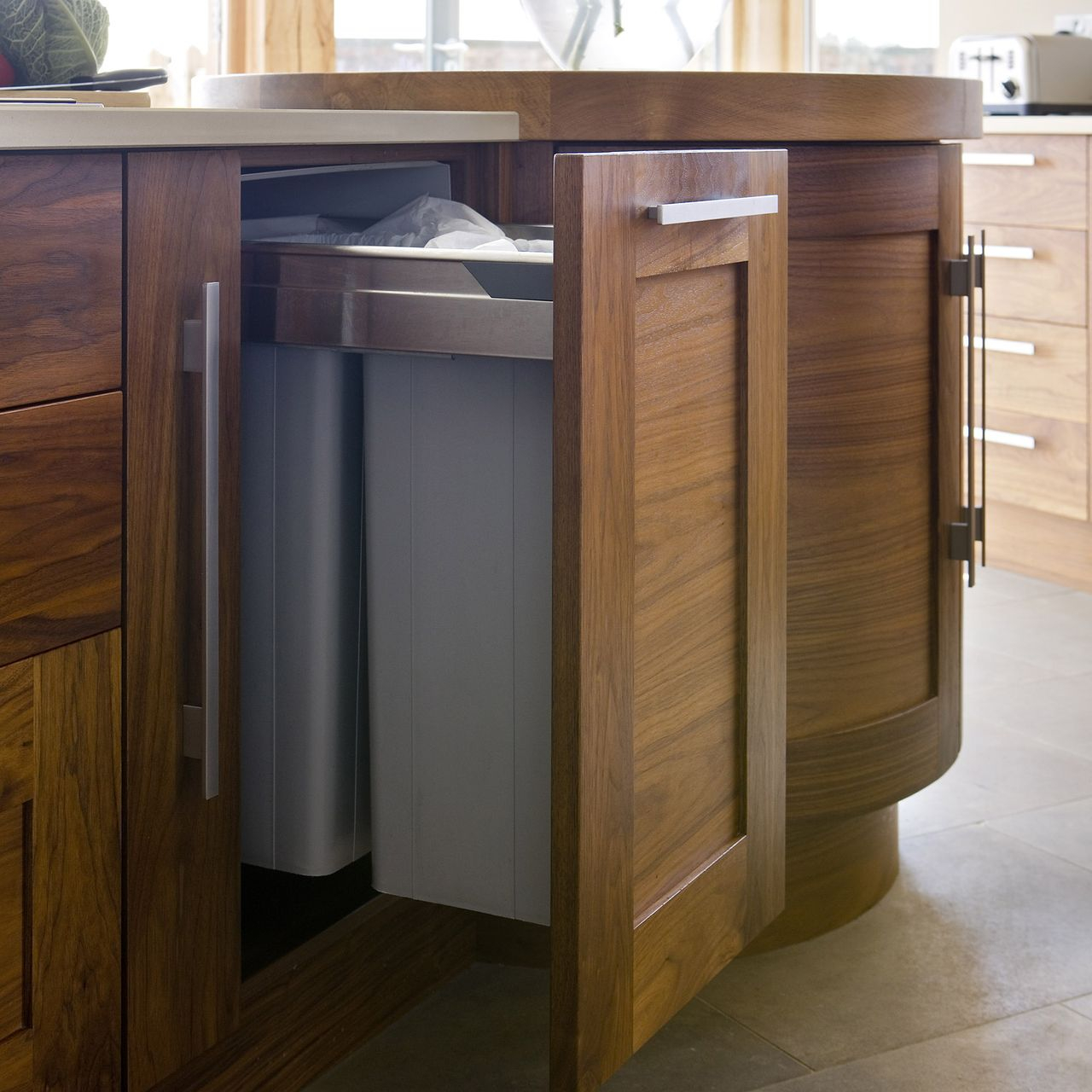 10 Clever Kitchen Bin Ideas For Recycling And Waste | Ideal Home with Kitchen Bin Design