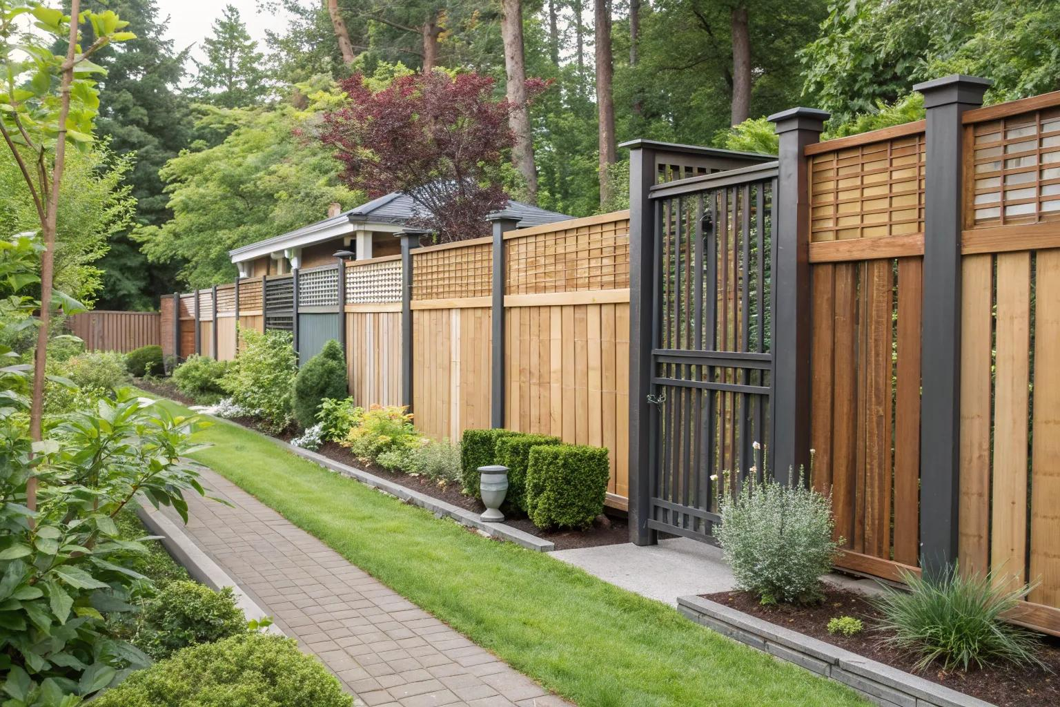 How to Choose the Right Wood Fence Design for Your Yard Personality