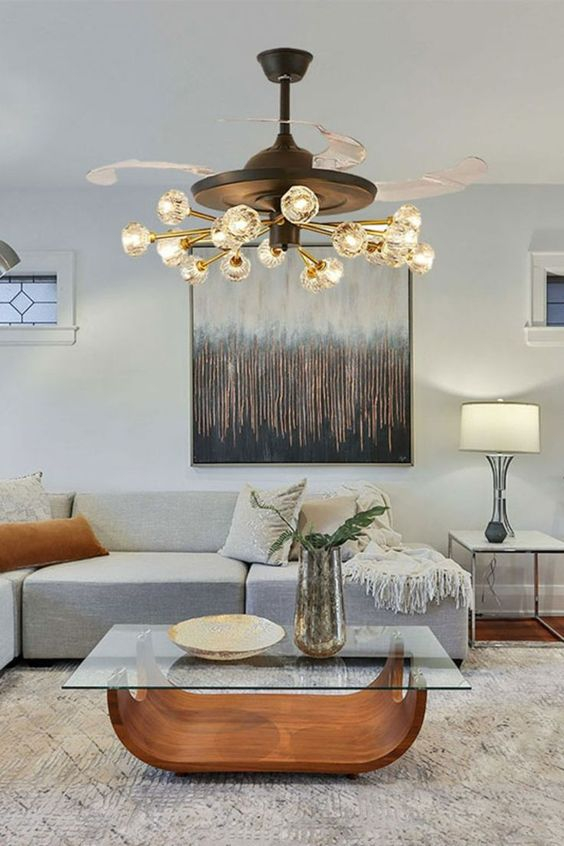 20+ Hanging Lights For Living Room: Ideas For Your Home In 2024 throughout Bringing Contemporary Elegance Into Everyday Living Rooms With Statement Hanging Lights