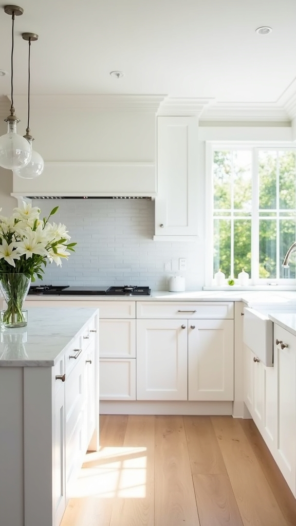 22 White Kitchen Ideas That Are Bright, Timeless, And Beautiful - Dexdecor regarding Transitional Kitchen Design