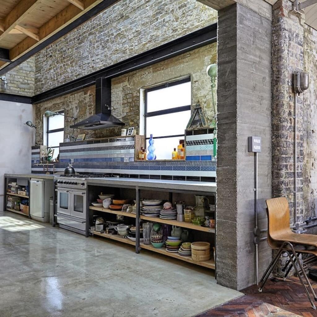 25 Industrial Kitchen Ideas For Modern, Rustic, And Urban Inspirations ... within Urban Loft Design