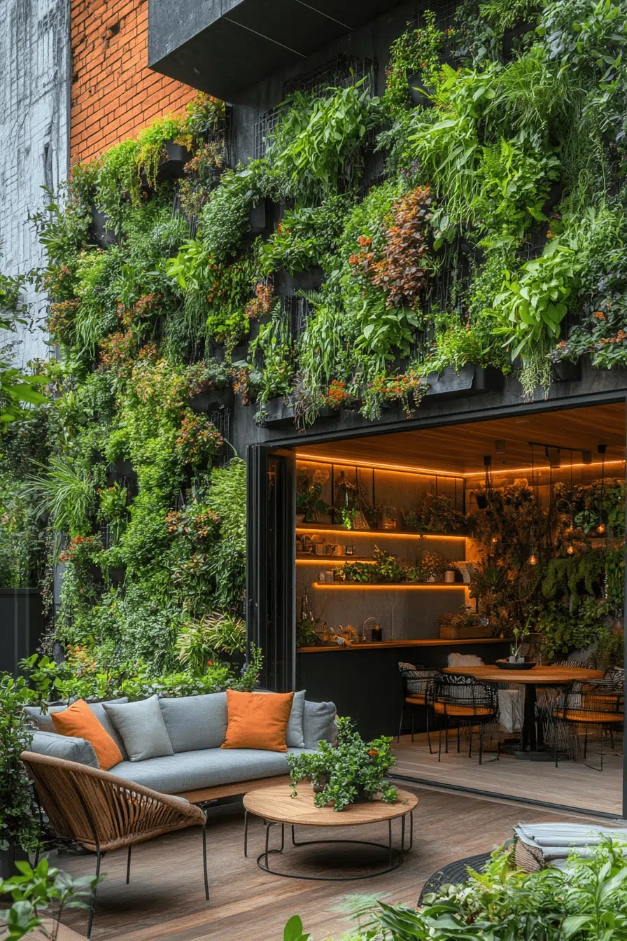 27 Tiny Apartment Patio Ideas That Transform Small Spaces Into Cozy ... with Bathroom Wallpaper Design