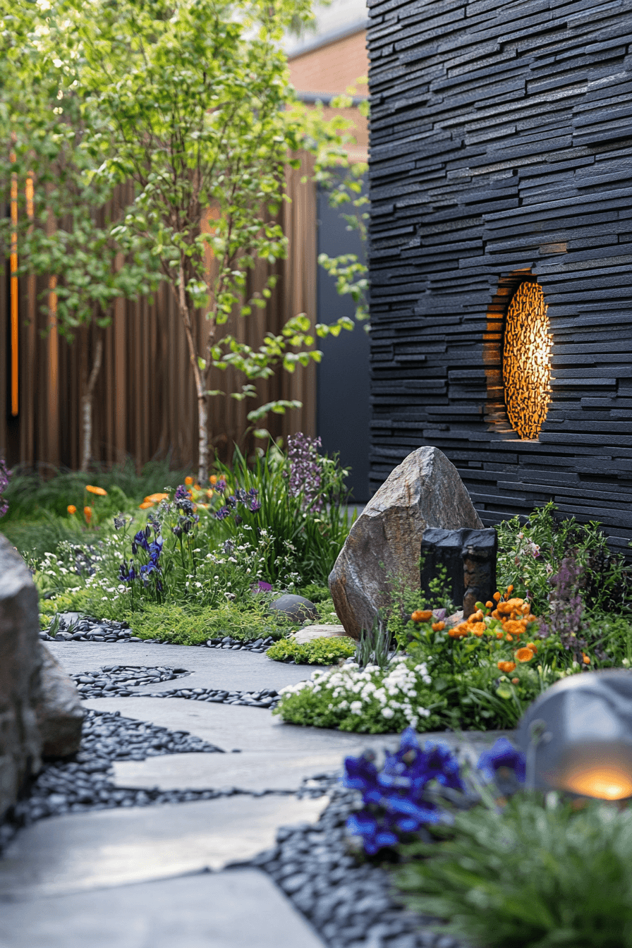 27 Tiny Apartment Patio Ideas That Transform Small Spaces Into Stunning ... inside Bathroom Wallpaper Design