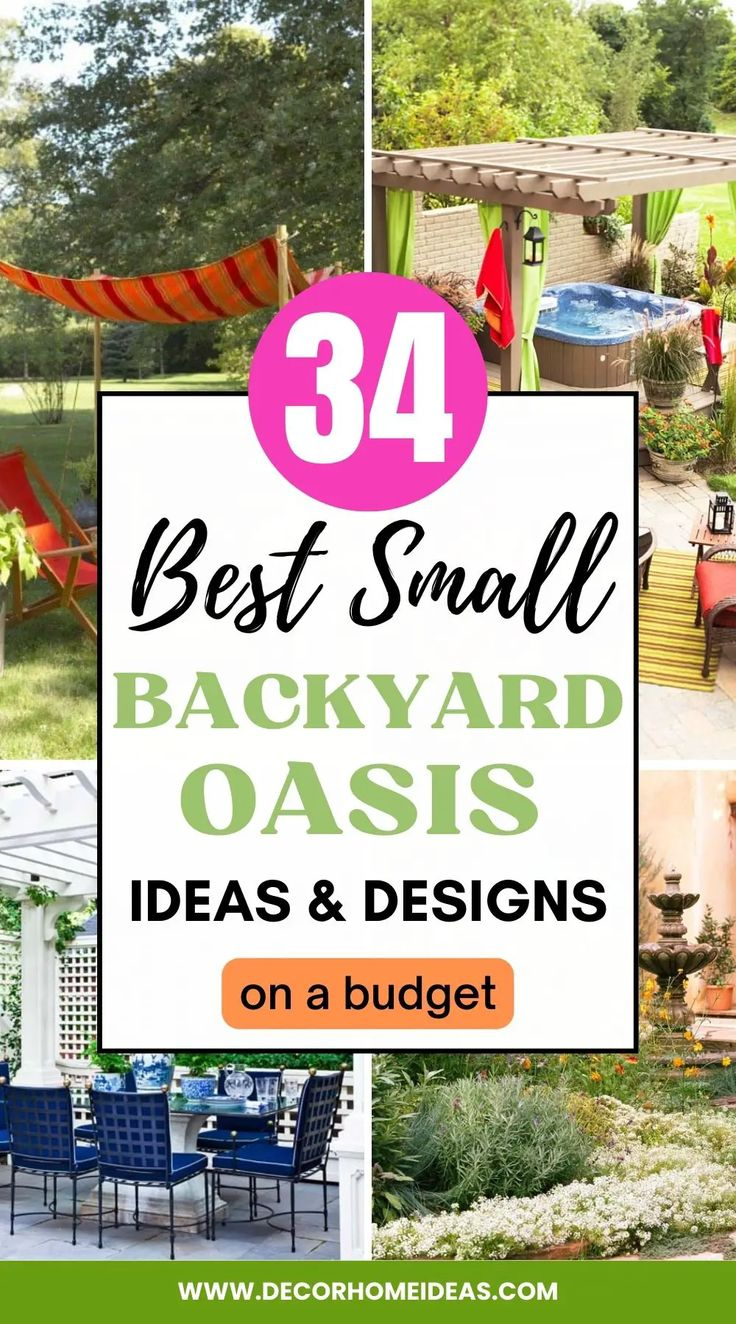 29 Best Backyard Oasis Ideas For Ultimate Relaxation | Backyard Oasis ... intended for Crafting a backyard oasis that actually fits your family lifestyle and everyday budget