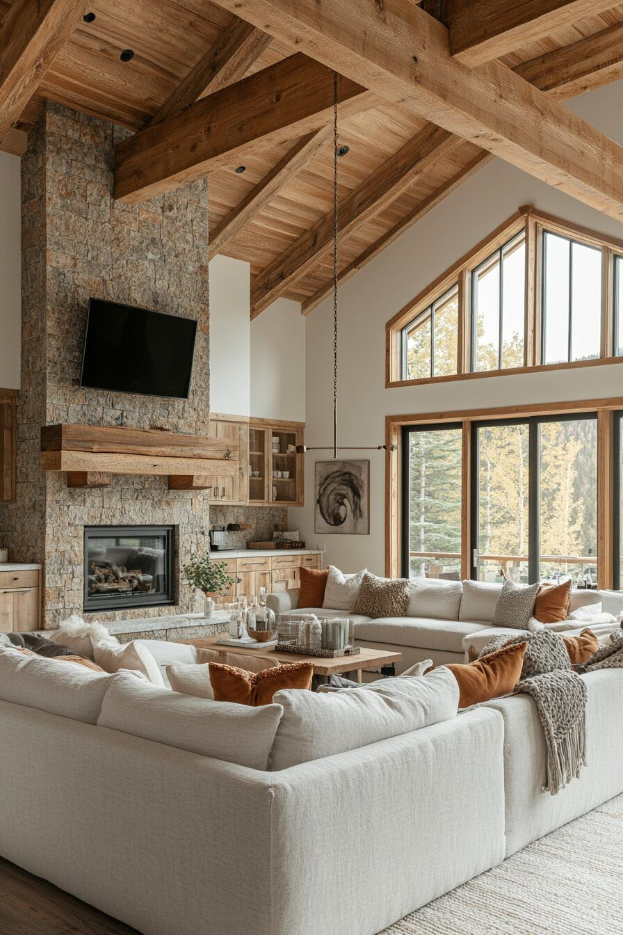 29 Modern Cabin Interior Design Ideas To Refresh Your Space | | Modern ... for Blending Contemporary Living With Traditional Craftsmanship in Modern Cabins