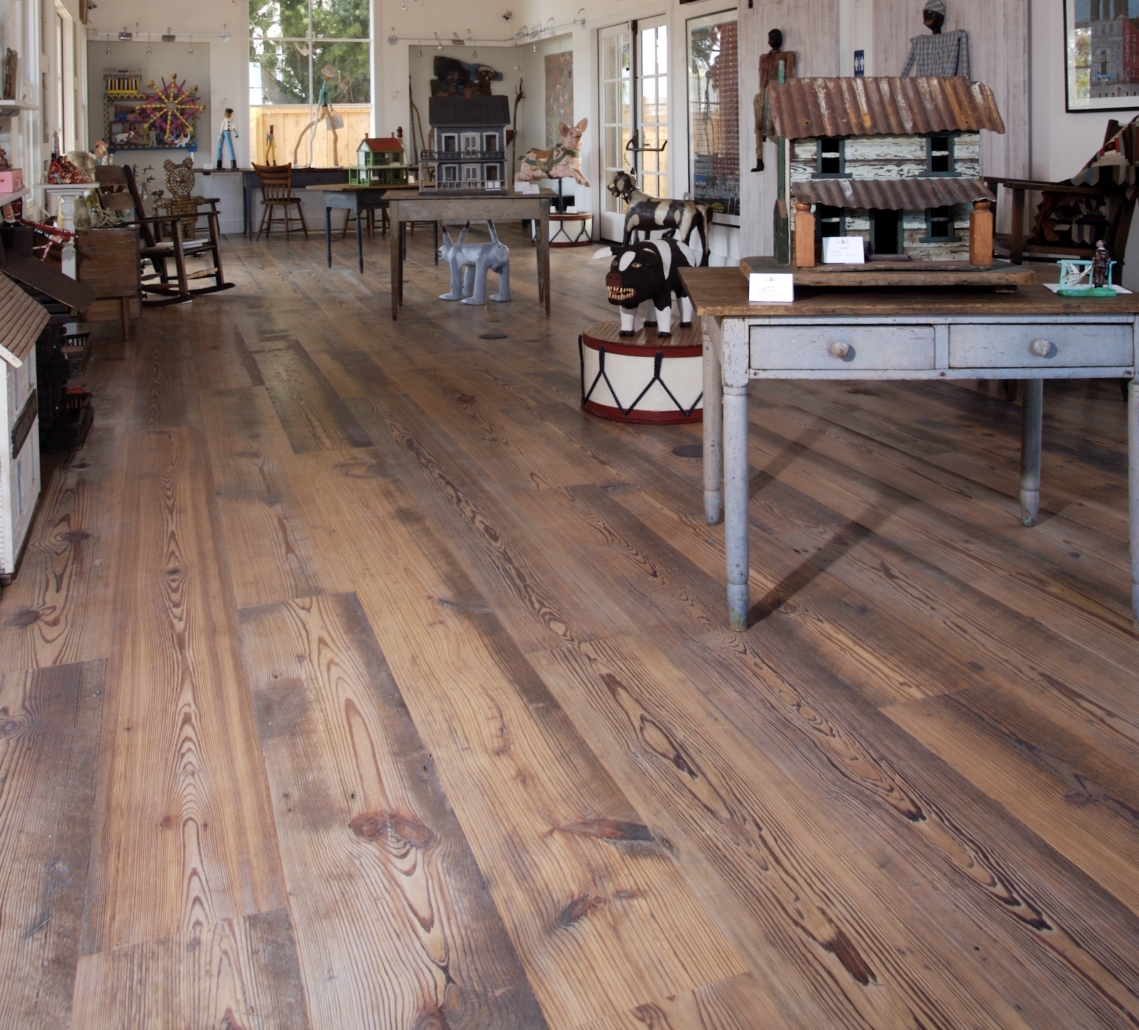 9 Distressed Wood Flooring Ideas For A Rustic Look | Elmwood Reclaimed ... throughout Distressed Flooring Design