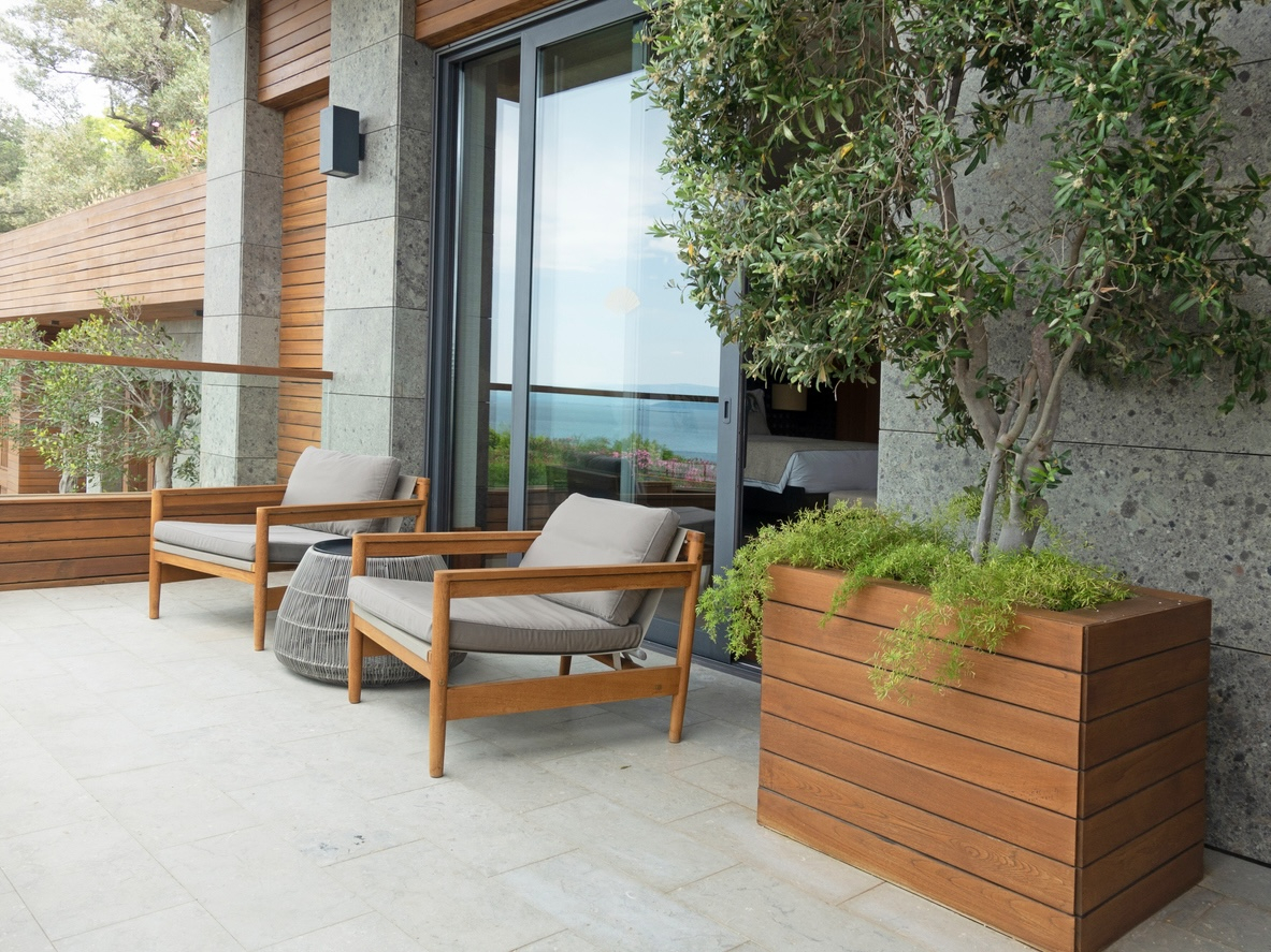 Blending Indoor Comfort With Outdoor Charm regarding Concrete Patio Design