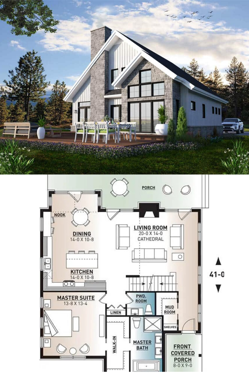 Charming Lakefront Cottage Plans with regard to Balancing modest budgets with grand views in small waterfront floor plans