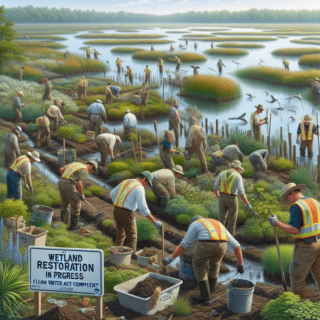 Clean Wetlands: A Bold Move By Water Company regarding How communities are using self-adjusting wetland ecosystems to meet strict discharge regulations naturally