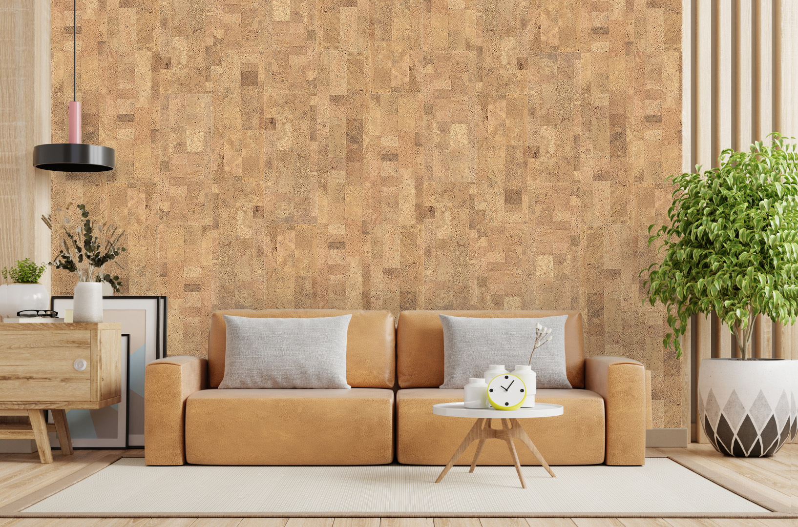 Cork Wall Panels Sustainable Sample - Cancork for Cork Tile Design