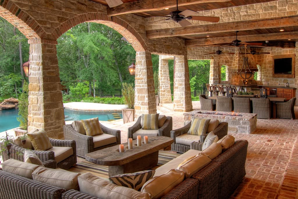 Design Ideas For Outdoor Living Spaces throughout 30 Creative Ways to Blend Style and Security Into Your Outdoor Living Space