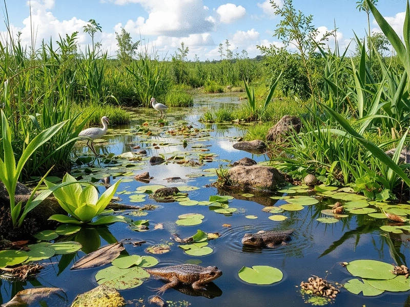How To Create Self-Sustaining Wetlands For Ecological Integrity And ... inside How communities are using self-adjusting wetland ecosystems to meet strict discharge regulations naturally