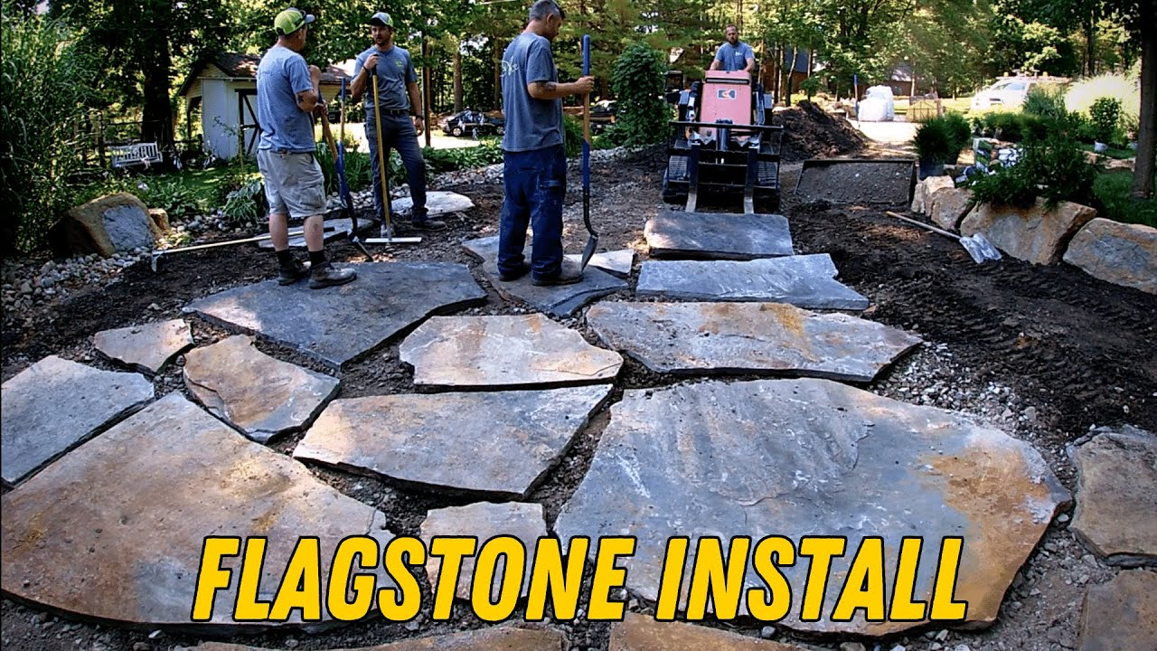 How To Lay Flagstone Youtube At Amy Palmer Blog regarding Understanding the Subtle Art of Shaping and Fitting Natural Flagstone by Hand
