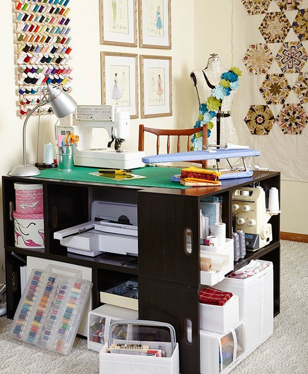 Organize Your Sewing Room | Sewing Rooms, Quilting Room, Sewing Room ... regarding Sewing Room Design
