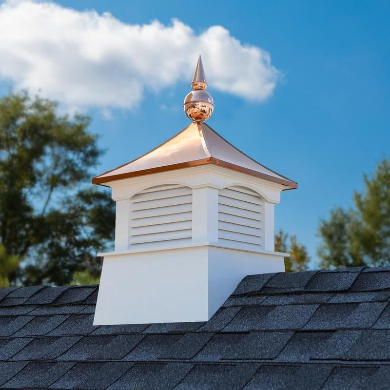 Outdoor Statues And Sculptures | Copper Roof, Cupolas, Copper Rooster for Why Modern Builders Are Rediscovering the Ventilation Magic of Rooftop Cupolas