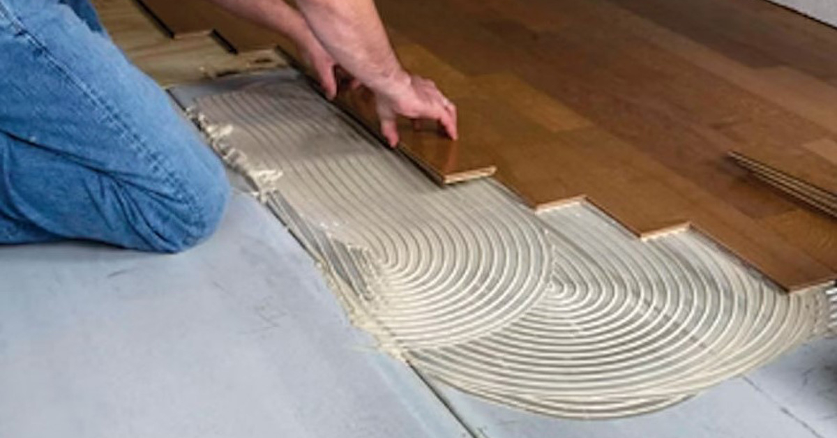 Plywood Flooring Over Concrete with regard to Transforming Plain Concrete and Wood Surfaces Through Creative Floor Stenciling Techniques