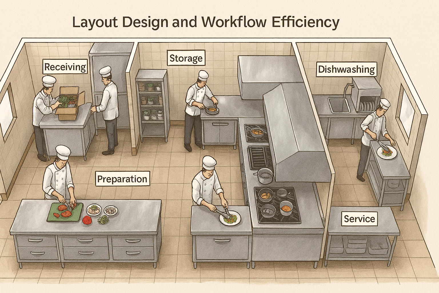Professional Kitchen Setup | Commercial Kitchen Equipment Uk - Pfm Plus throughout Built-In Grill Design