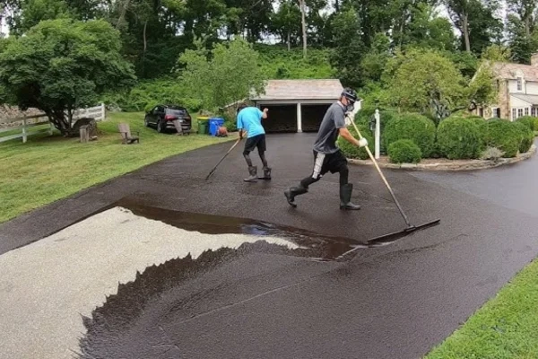 Sealcoating And Crack Filling: Protect Your Asphalt Driveway in Asphalt Driveway