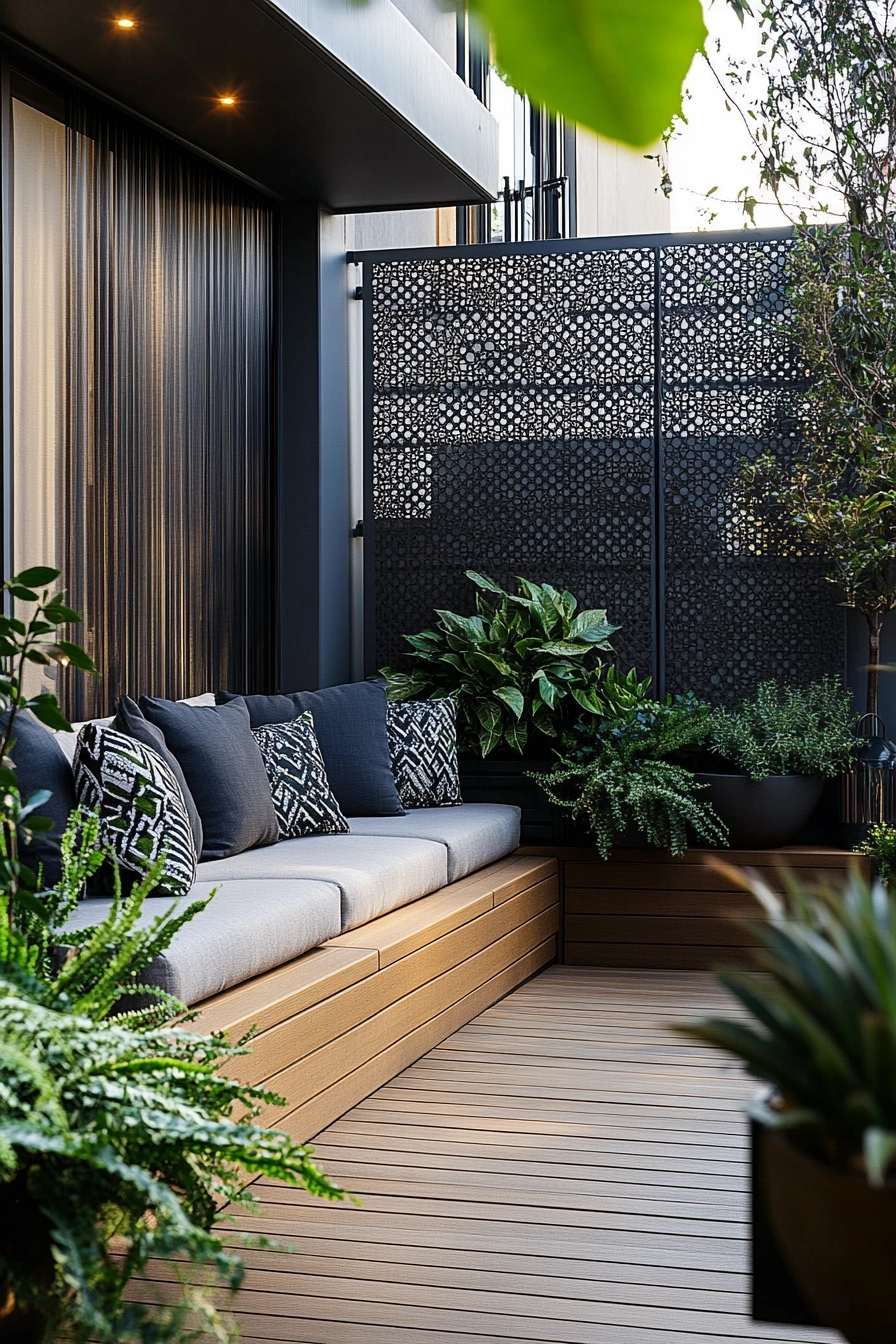Small Terrace Ideas: Transforming Compact Spaces Into Inviting Outdoor ... for Transforming Everyday Rooms Into Inviting Sanctuaries Using Exposed Bulbs