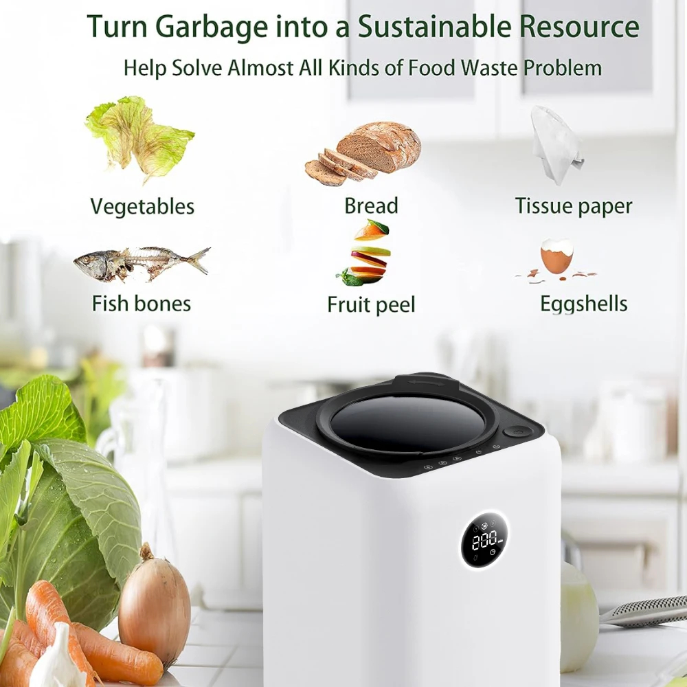 Stainless Steel Food Waste Disposer - Smart &amp;amp; Efficient with Hidden Waste Solutions That Will Completely Transform How You Cook