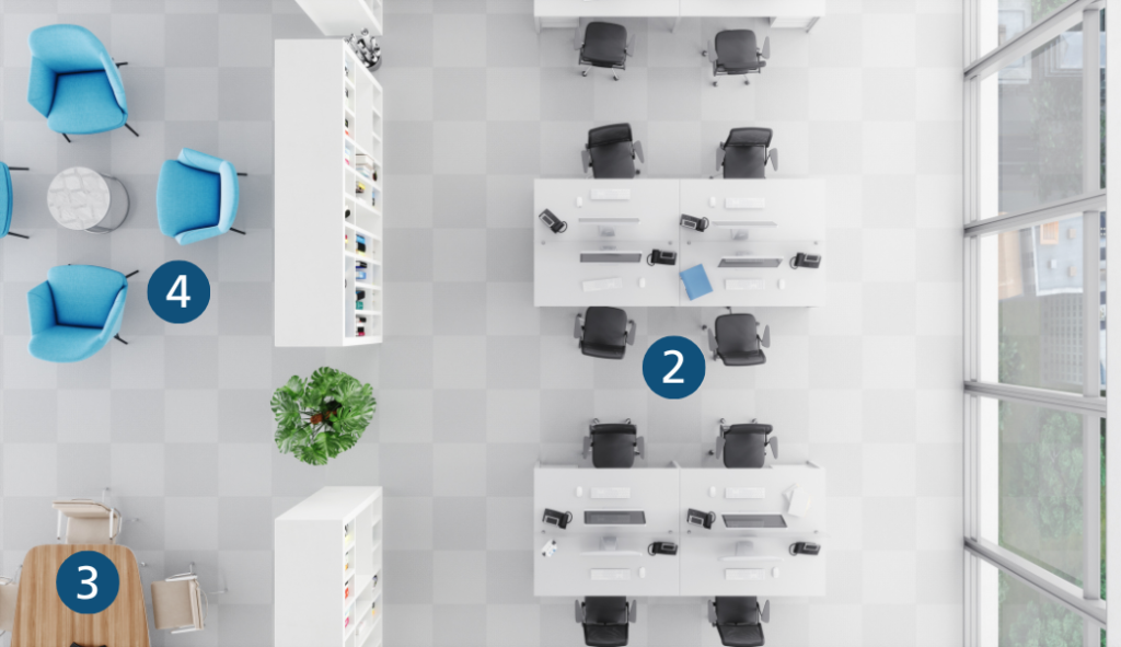 The 7 Office Zones Every Business Should Have - Add-On Products intended for Smart ways to zone your home office for deep focus and client meetings alike