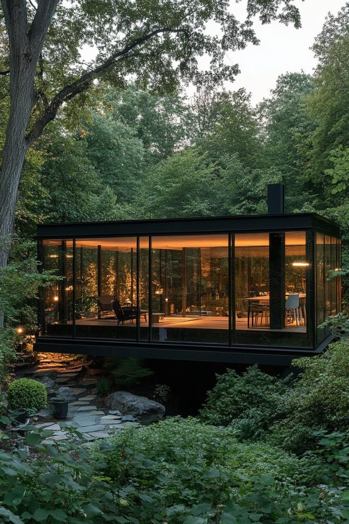 These 40 Cool Modern Houses In The Woods Are The Dream Retreat regarding From Recycled Pallets to Custom Glasshouses Real Stories of What It Takes to Design Your Dream Growing Space