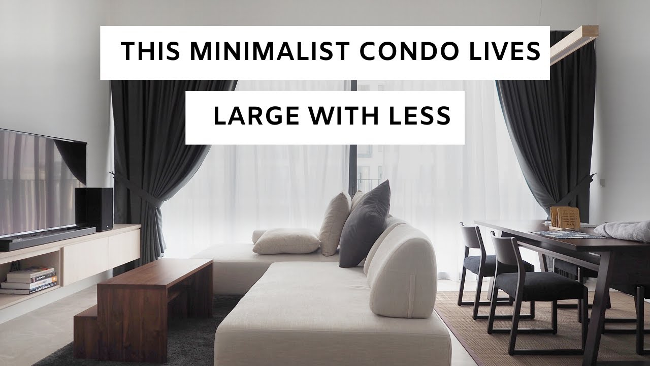 This Minimalist Condo Lives Large With Less - Singapore Minimalist ... with Condo Design