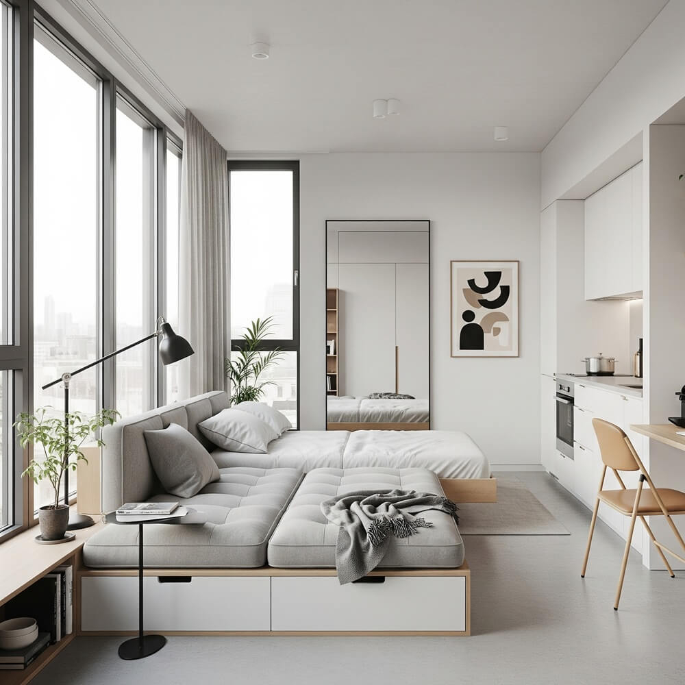 Transforming Small Spaces: Smart Solutions For Compact Living - K4Rchitect throughout Bathroom Wallpaper Design