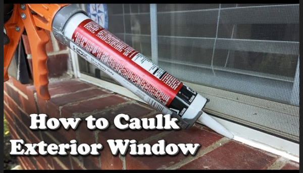 How To Caulk/Seal Exterior Windows With A Caulking Sealant with regard to Seal Drafty Windows Before the Heating Season: Find the Leaks, Then Weatherstrip or Caulk