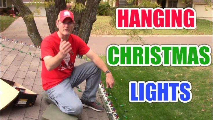 How To Hang Christmas Lights On Your Roof | Tips And Tricks ... throughout How to Hang Outdoor Christmas Lights: Plan the Circuit, Clips and Ladder Before You Climb